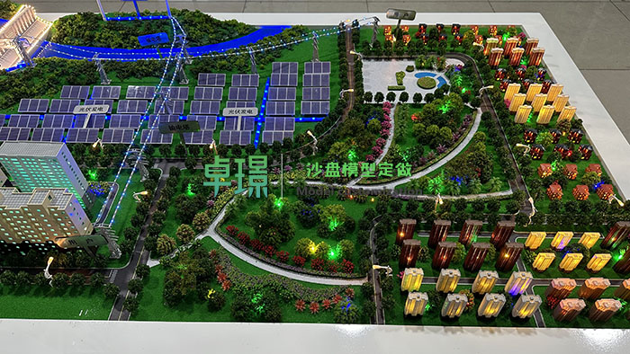 发电厂沙盘模型